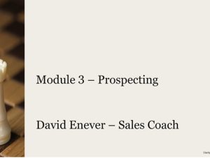 Module 3 - Prospecting_Title Slide